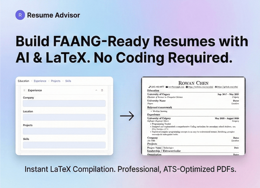 Resume Advisor Feature 1