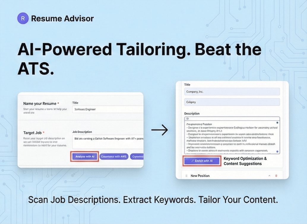 Resume Advisor Feature 2